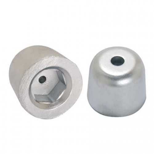Anodo a ogiva esagonale per bow thruster Vetus 50