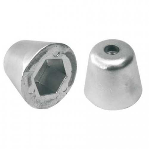 Anodo a ogiva esagonale incassata per bow thruster Vetus