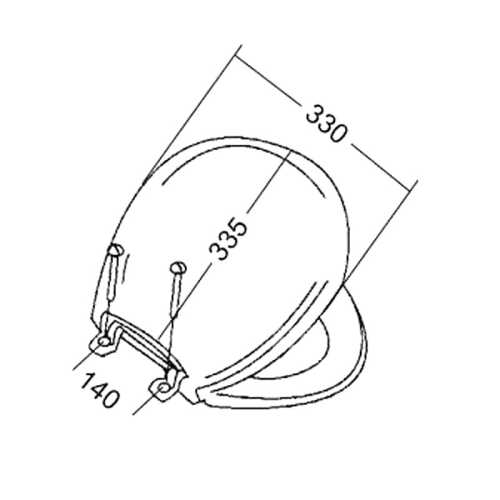 Asse seduta in legno per WC Compact Asse seduta in legno per WC Compact