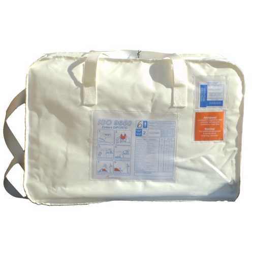 Zattera International Eurovinil navigazione oltre 12 miglia in valigia morbida