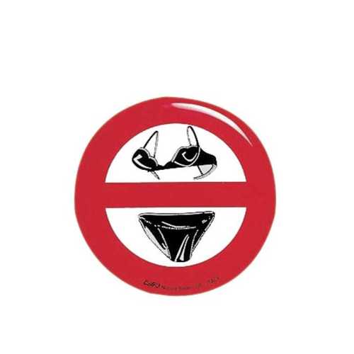 Adesivo divieto Slip e reggiseno