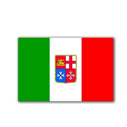 Adesivo Bandiera Marina Mercantile Italiana