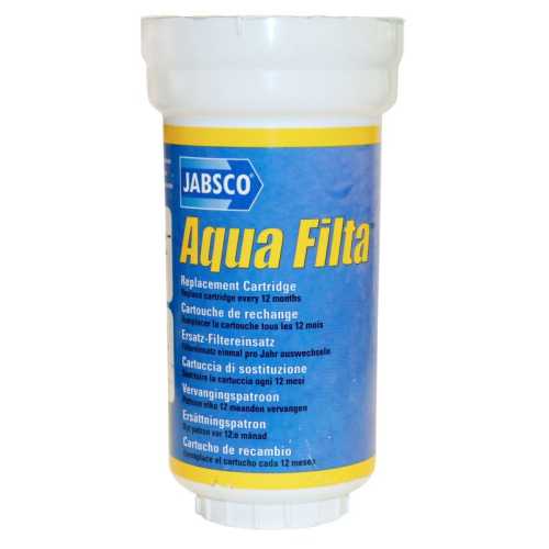 Filtro Aqua Filta Jabsco cartuccia ricambio