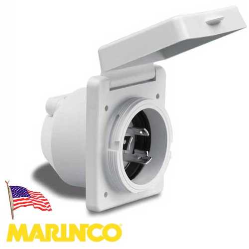Spina ad incasso 16A Marinco