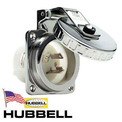 Spina ad incasso 16A HUBBELL