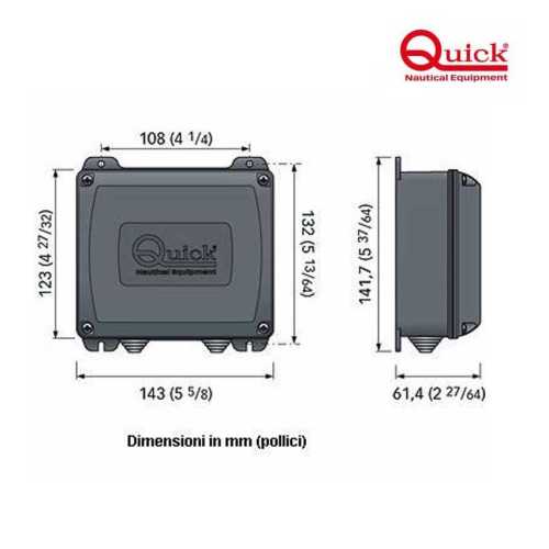 Ricevitore radiocomandi verricelli Quick