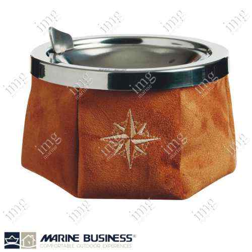 Portacenere antivento Alcantara Caramel Marine Business