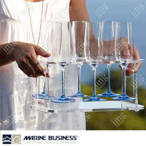 Vassoio porta calici Marine Business