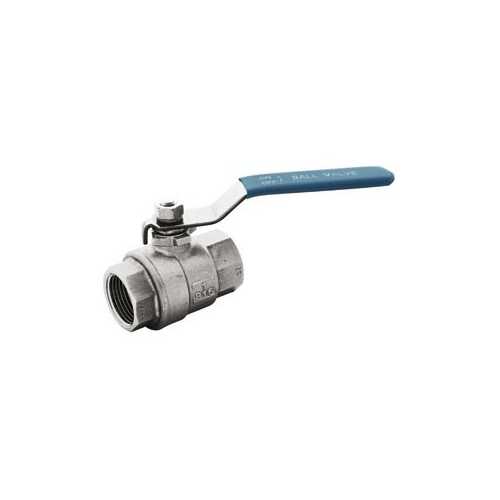 Valvola a sfera acciaio inox AISI316 Blu