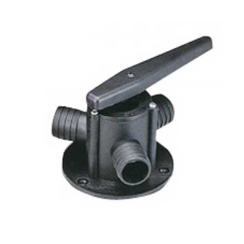 Valvola in nylon tre vie