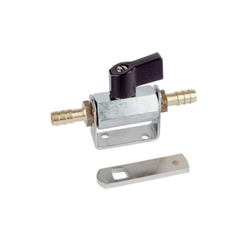 Rubinetto carburante ottone cromato Rubinetto carburante ottone cromato