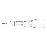 Mozzo Sail Drive elica abbattibile Radice
