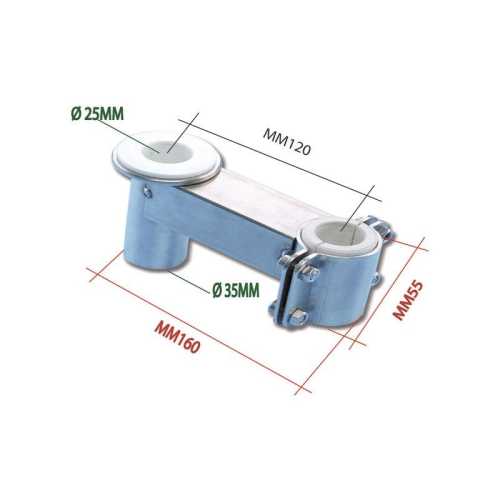 Bicchiere passerella con supporto al pulpito