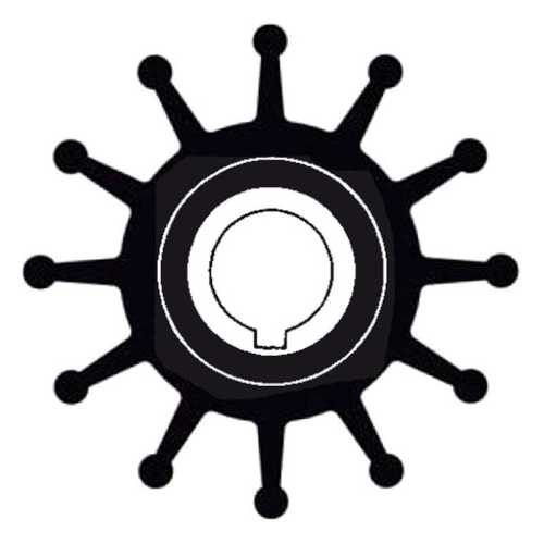 Girante 124310-46090 Yanmar