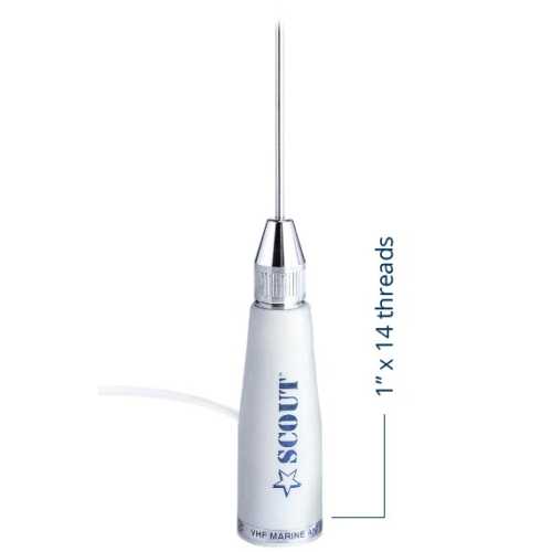 Antenna VHF per barca a motore KS-23A SCOUT