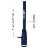 Antenna VHF per barca a motore KS-22Blu SCOUT