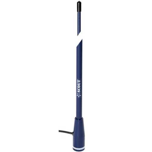 Antenna VHF per barca a motore KS-22Blu SCOUT