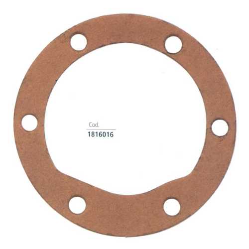 Guarnizione in carta per pompe di raffreddamento