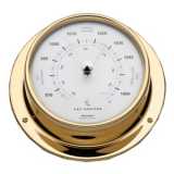 Barometro Ø110 ottone lucido Cap Horizon
