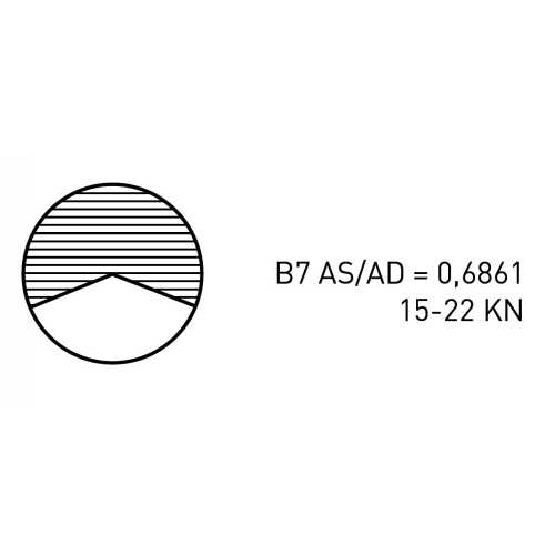 Elica quattro pale B469 per Linea asse