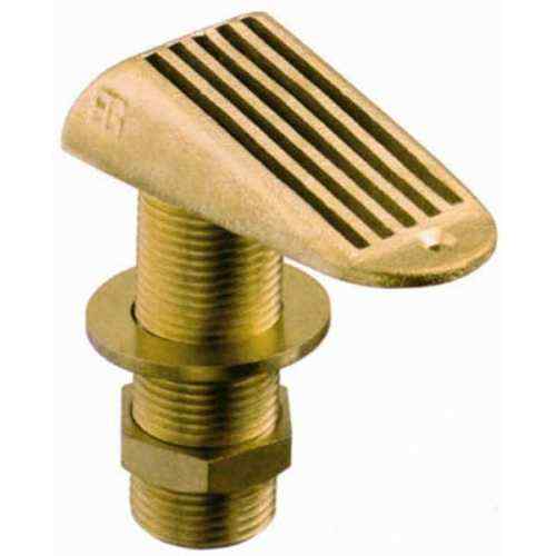 Presa a mare ottone con griglia lineare