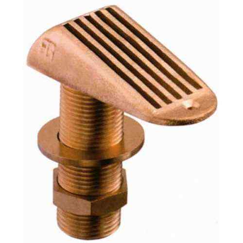 Presa a mare ottone con griglia lineare