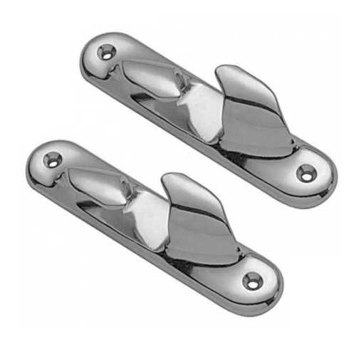 Passacime in ottone cromato