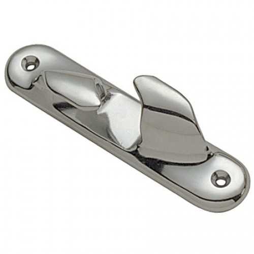 Passacime in ottone cromato