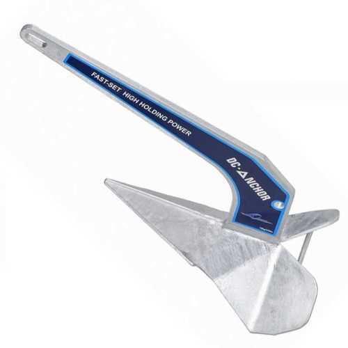 Ancora vomere DC PLASTIMO in acciaio zincato