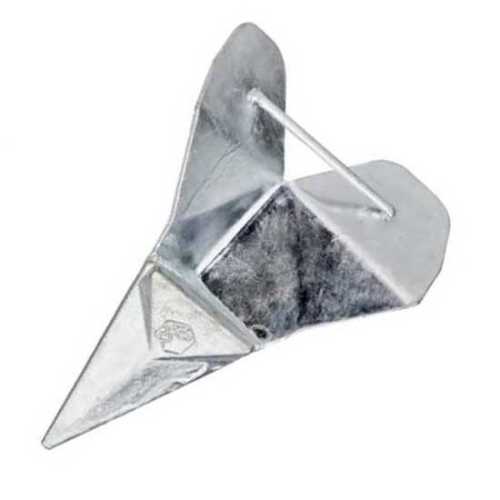 Ancora vomere DC PLASTIMO in acciaio zincato