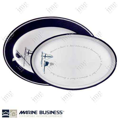 Piatti portata infrangibili Welcome on Board Marine Business