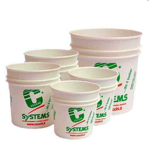 Barattoli plastica Cecchi set 5 pz.