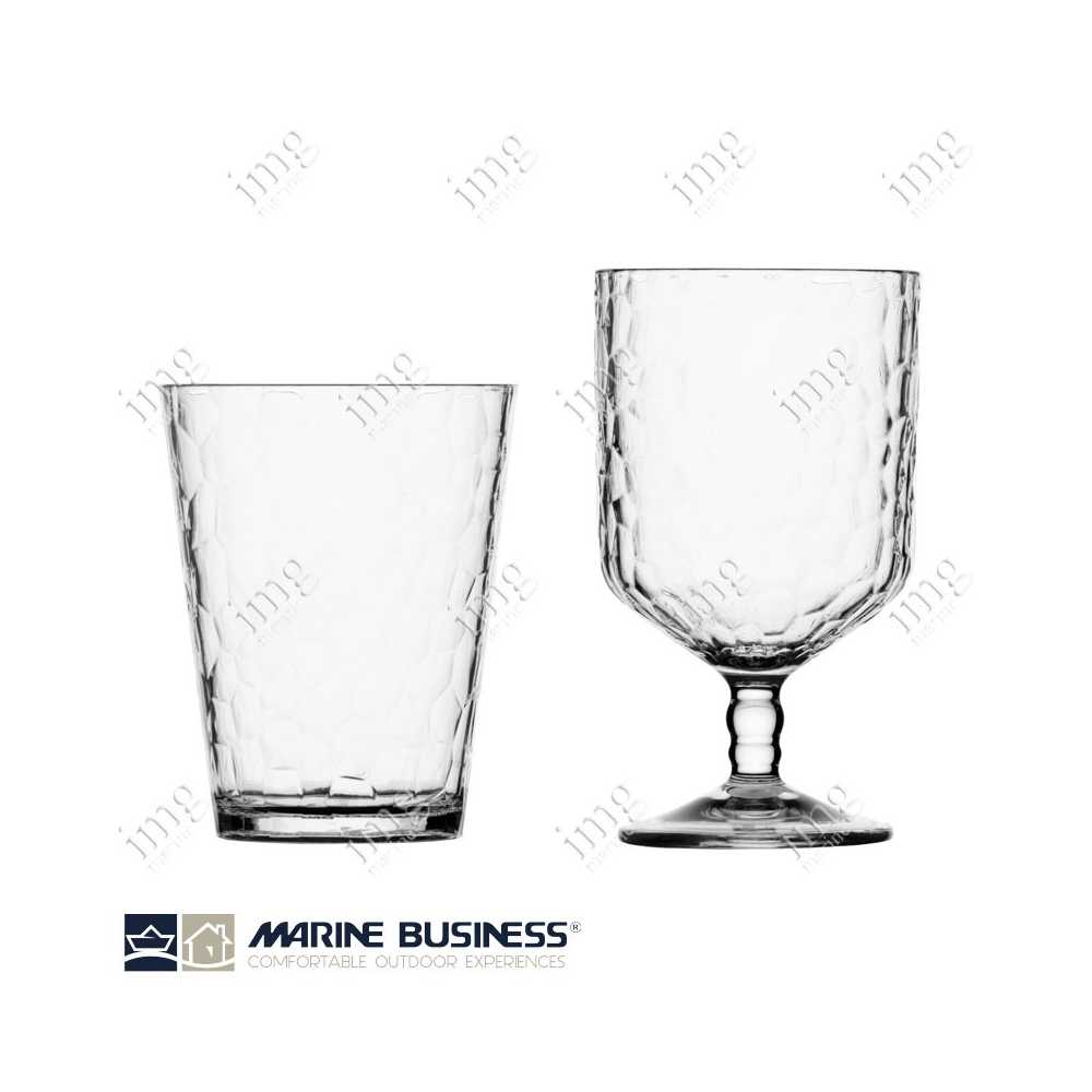 Bicchieri infrangibili Ice Marine Business 12 pz.