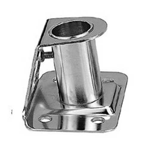 Base candeliere quadra inclinata