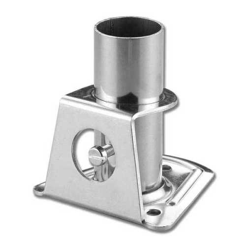 Base candeliere trapezoidale piana