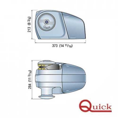 Verricello salpa ancora Quick Hector HC3