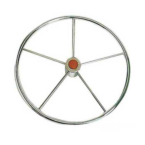 Ruota timone in acciaio inox