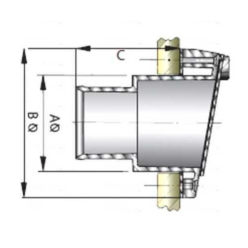 Bocchettone di scarico TRCP