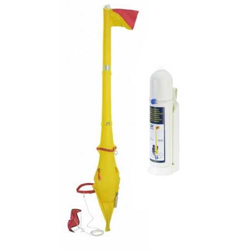 Asta IOR gonfiabile contenitore bianco