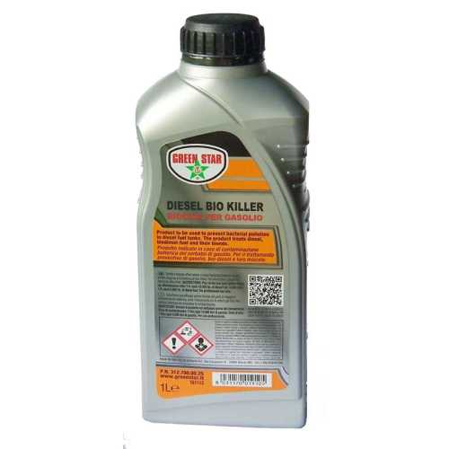 Additivo per gasolio biocida antialghe 