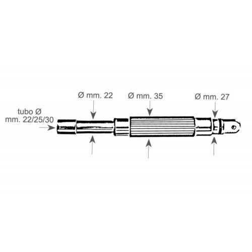 Tenditore a vite per tendalini