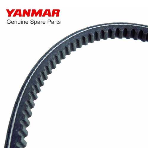 Cinghia alternatore Yanmar serie 6LY dettaglio