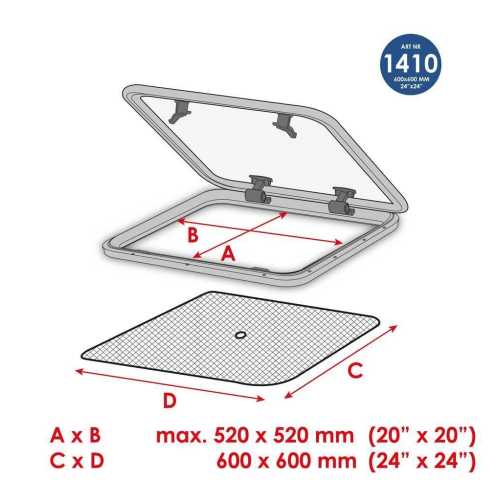 Zanzariera Osteriggio 520x520 Waterline Design