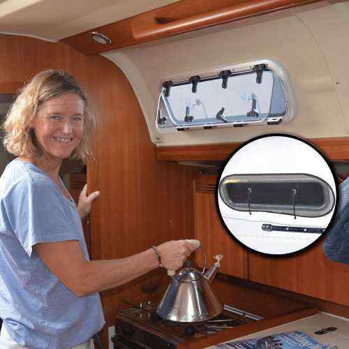 Zanzariera Oblò 200x650 Waterline Design