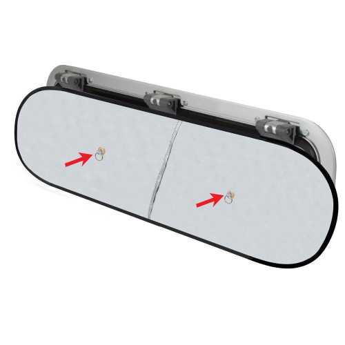 Oscurante Oblò 200x650 Waterline