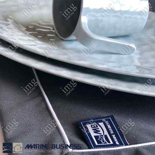 Tovagliette americane Waterproof Dark Grey Marine Business