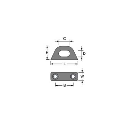 Rinvio da ponte in alluminio Antal dis