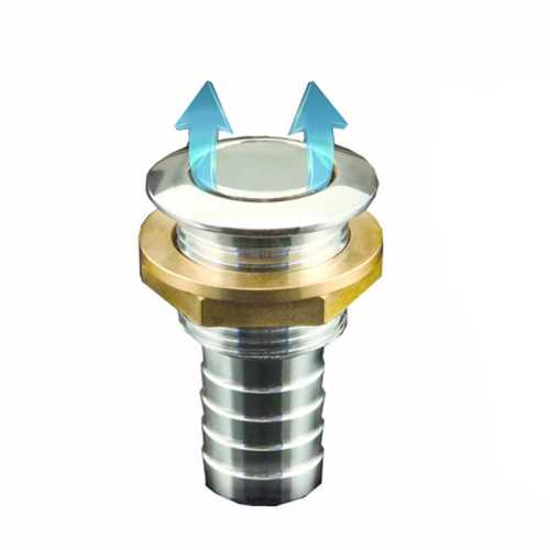 Sfiato ad incasso dritto