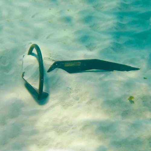 Ancora Rocna in acciaio galvanizzato che ha fatto presa