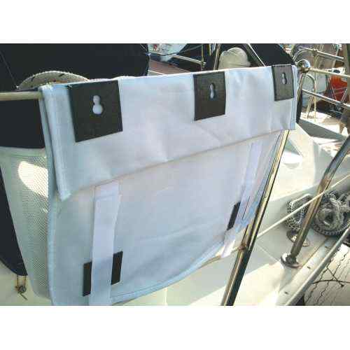 Sacca portacime per battagliola o pozzetto Navishell grigio